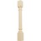 Ekena Millwork 3 3/4"W x 3 3/4"D x 35 1/2"H Traditional Cabinet Column, Maple COL03X03X35TRMA - alternate 1